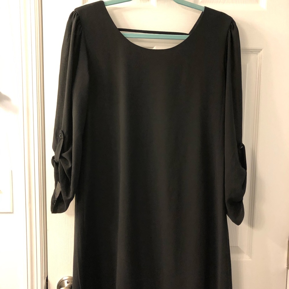 Speechless, black sheer dress